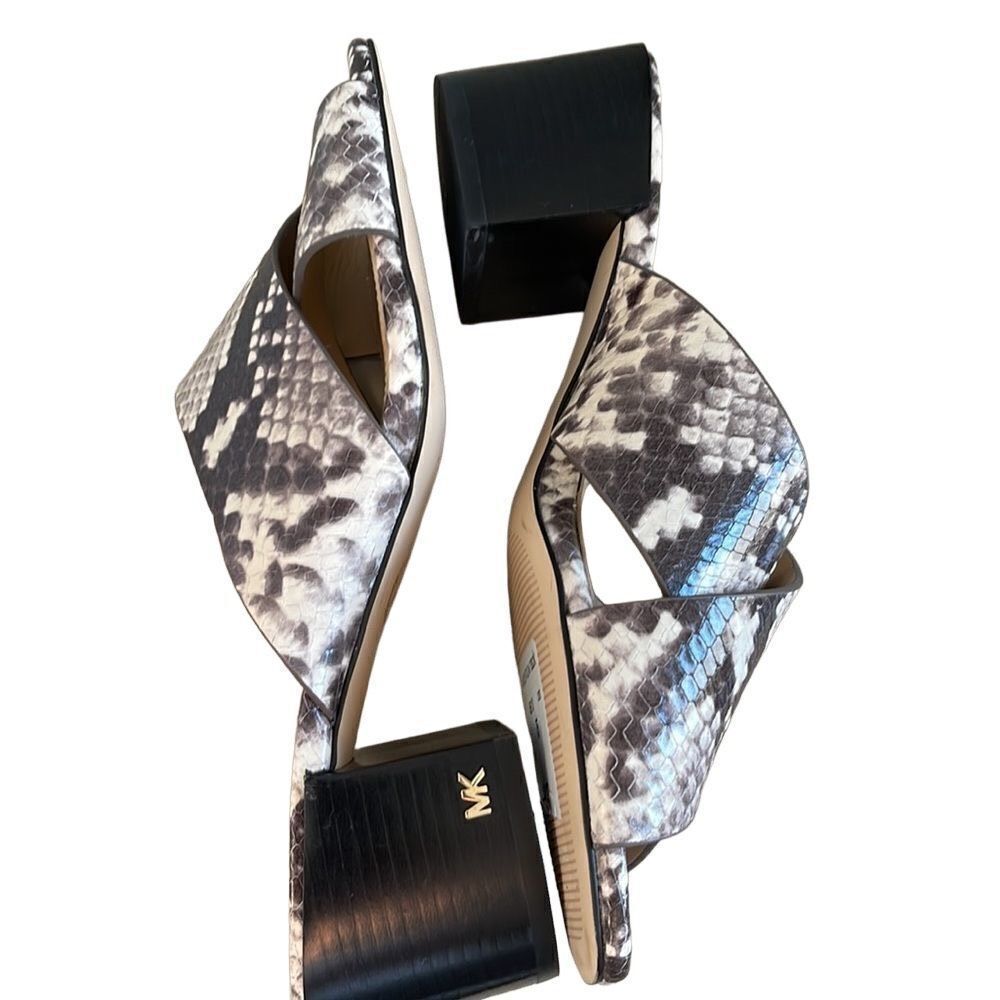 Michael Michael Kors‎ Abbott Python Criss Cross L… - image 7